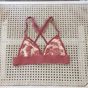 Victoria’s Secret PINK Lace Triangle Bralette